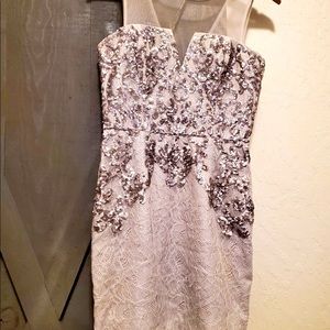 The perfect new holiday / new years Bcbg sequin Abigail cocktail dress